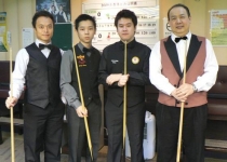 2009 香港比力公開4強賽 HK English Billiard Open Semi finalists