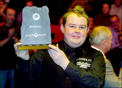 2006 Welsh Open Champion: Stephen Lee 9:4 Shaun Murphy